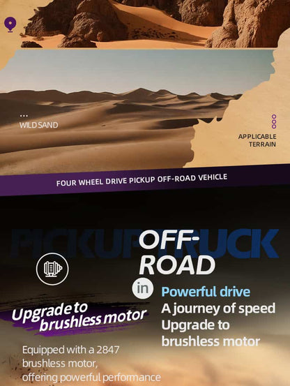 JJRC/ Q130-C 1/14 Scale 4WD RC Road Car