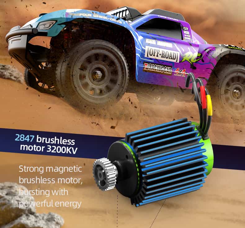 JJRC/ Q130-C 1/14 Scale 4WD RC Road Car