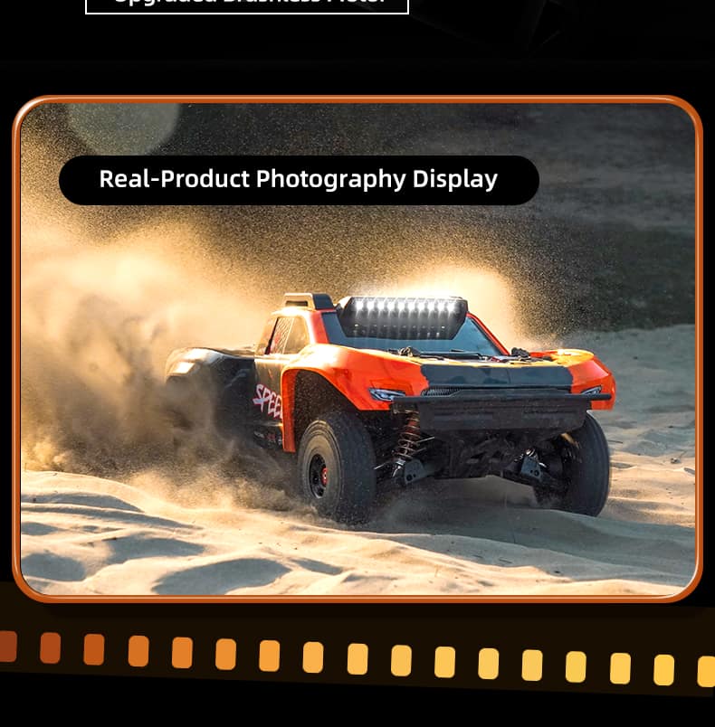 JJRC / C8822 / 1/7 Scale 4WD RC Truck High Speed Baja Off Road Car