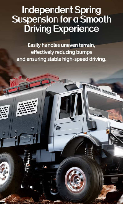 JJRC/ C8823 /1/18 Scale 6WD RC Off-Road Fun Truck 2026 Latest Model Cross Flagship Edition