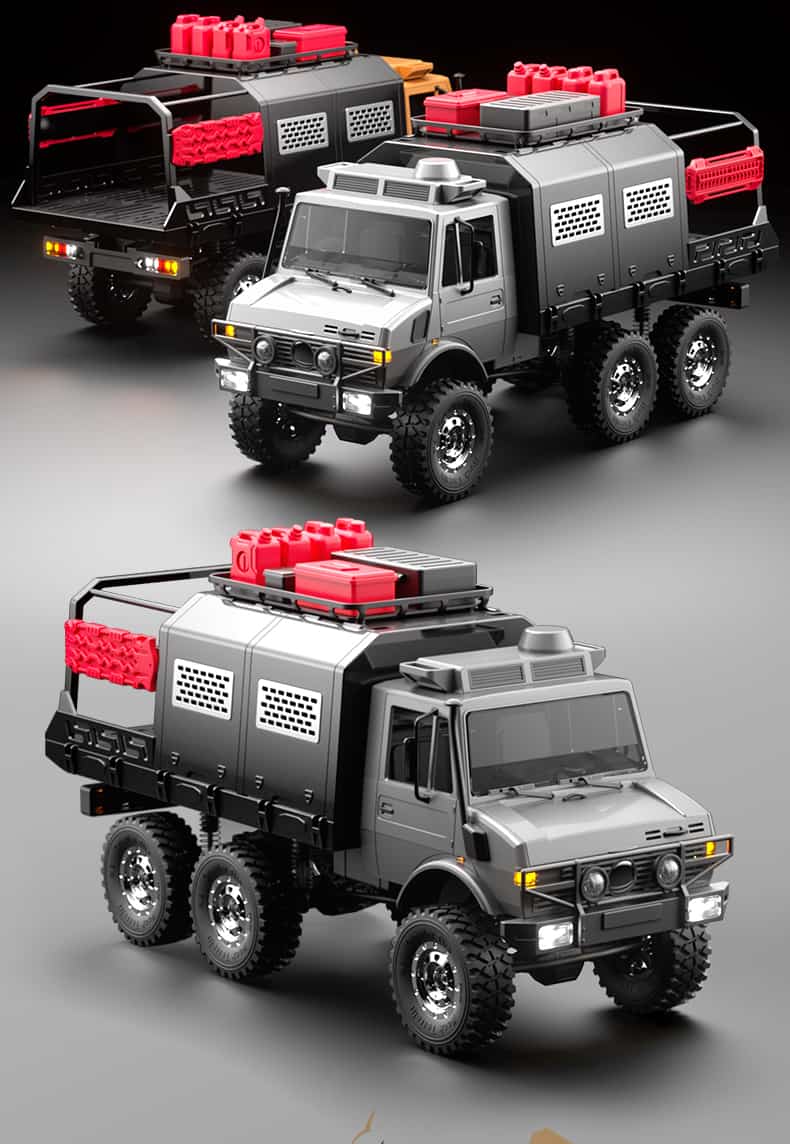 JJRC/ C8823 /1/18 Scale 6WD RC Off-Road Fun Truck 2026 Latest Model Cross Flagship Edition