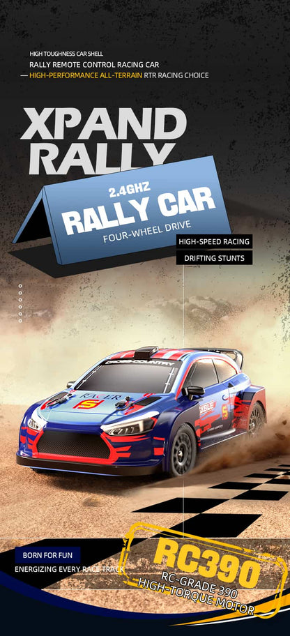 Игрушечный раллийный автомобиль