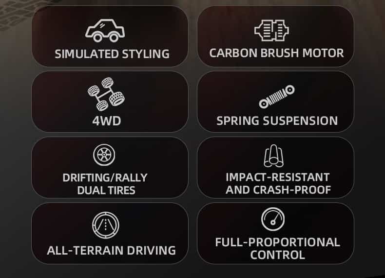 Игрушечный раллийный автомобиль