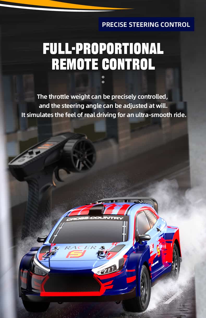 Игрушечный раллийный автомобиль