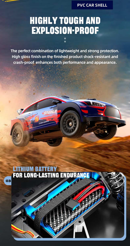 Игрушечный раллийный автомобиль