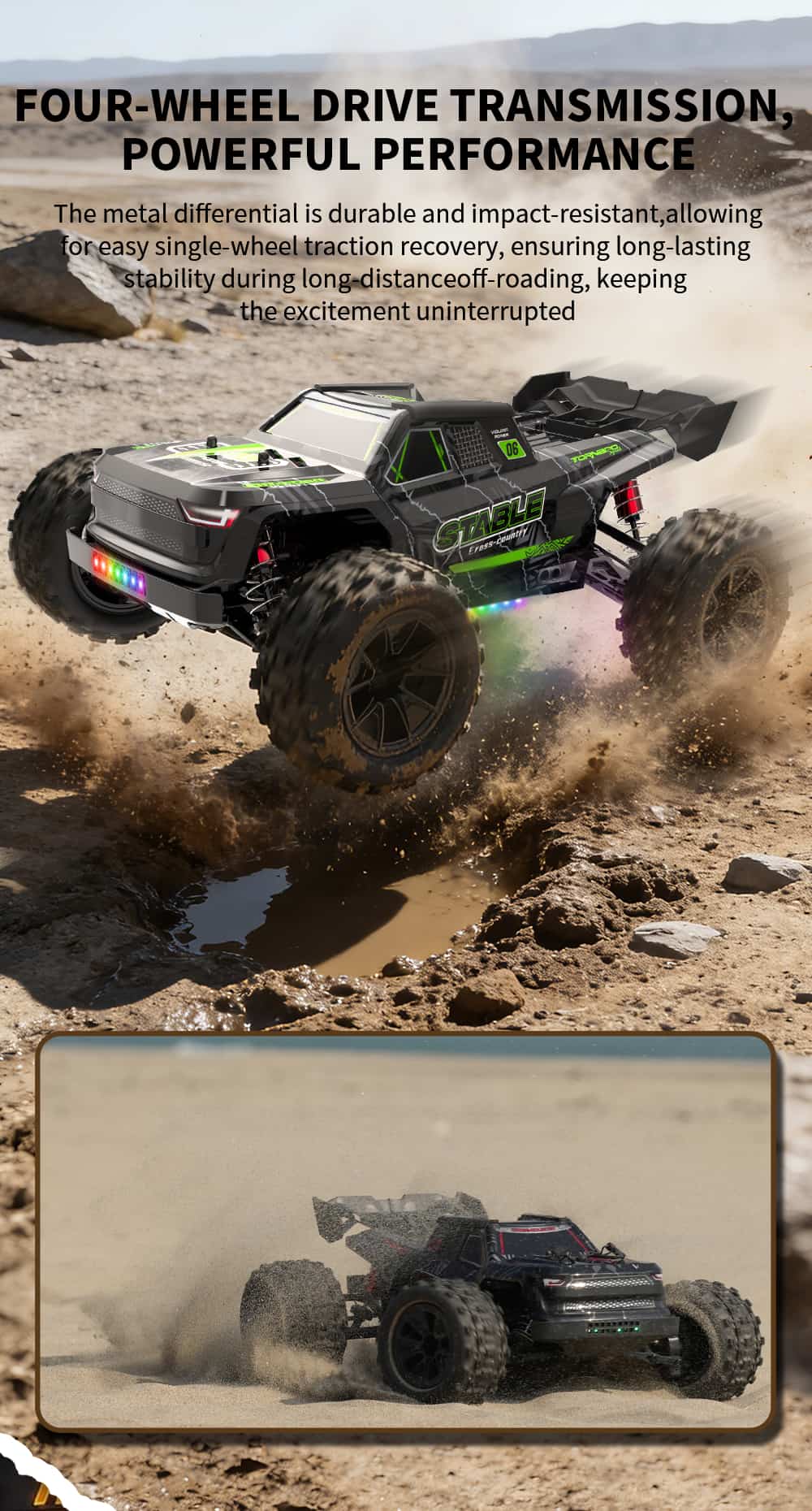 JJRC / C8831 / 1/14 Scale  4WD RC Off-Road Car