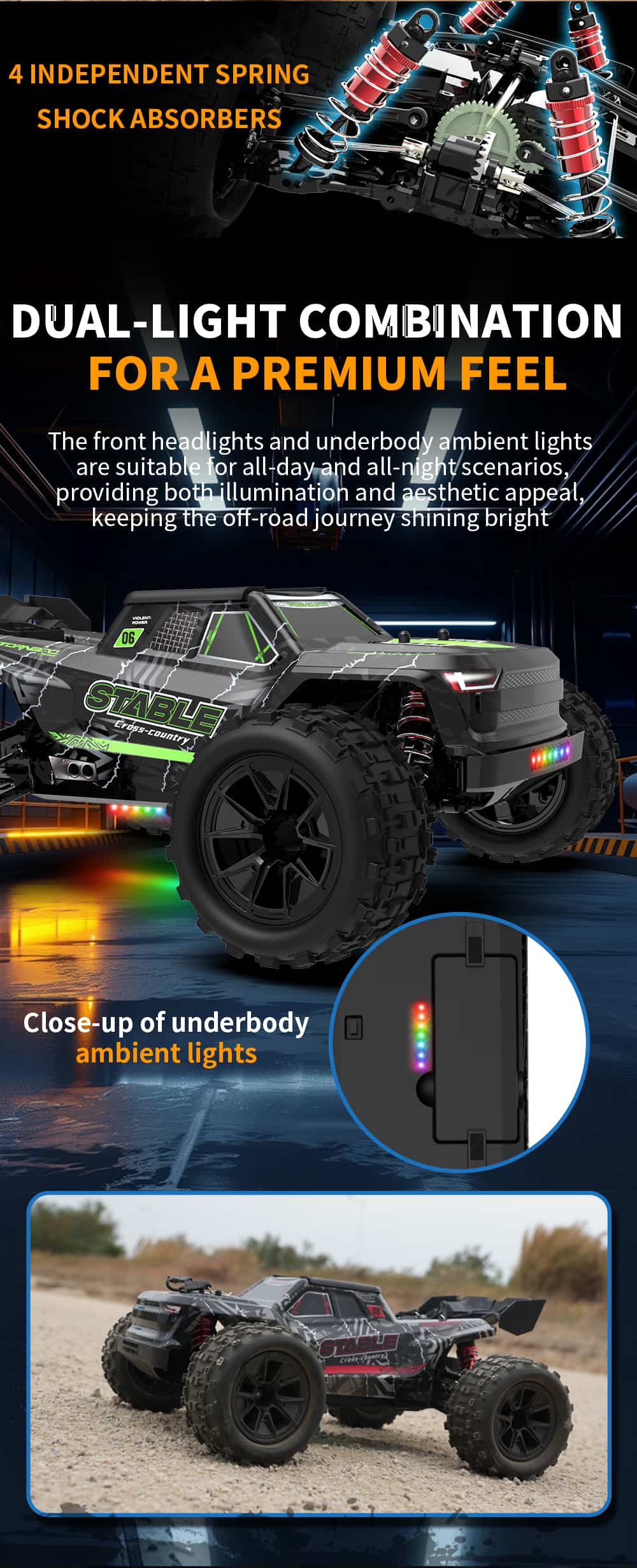 JJRC / C8831 / 1/14 Scale  4WD RC Off-Road Car
