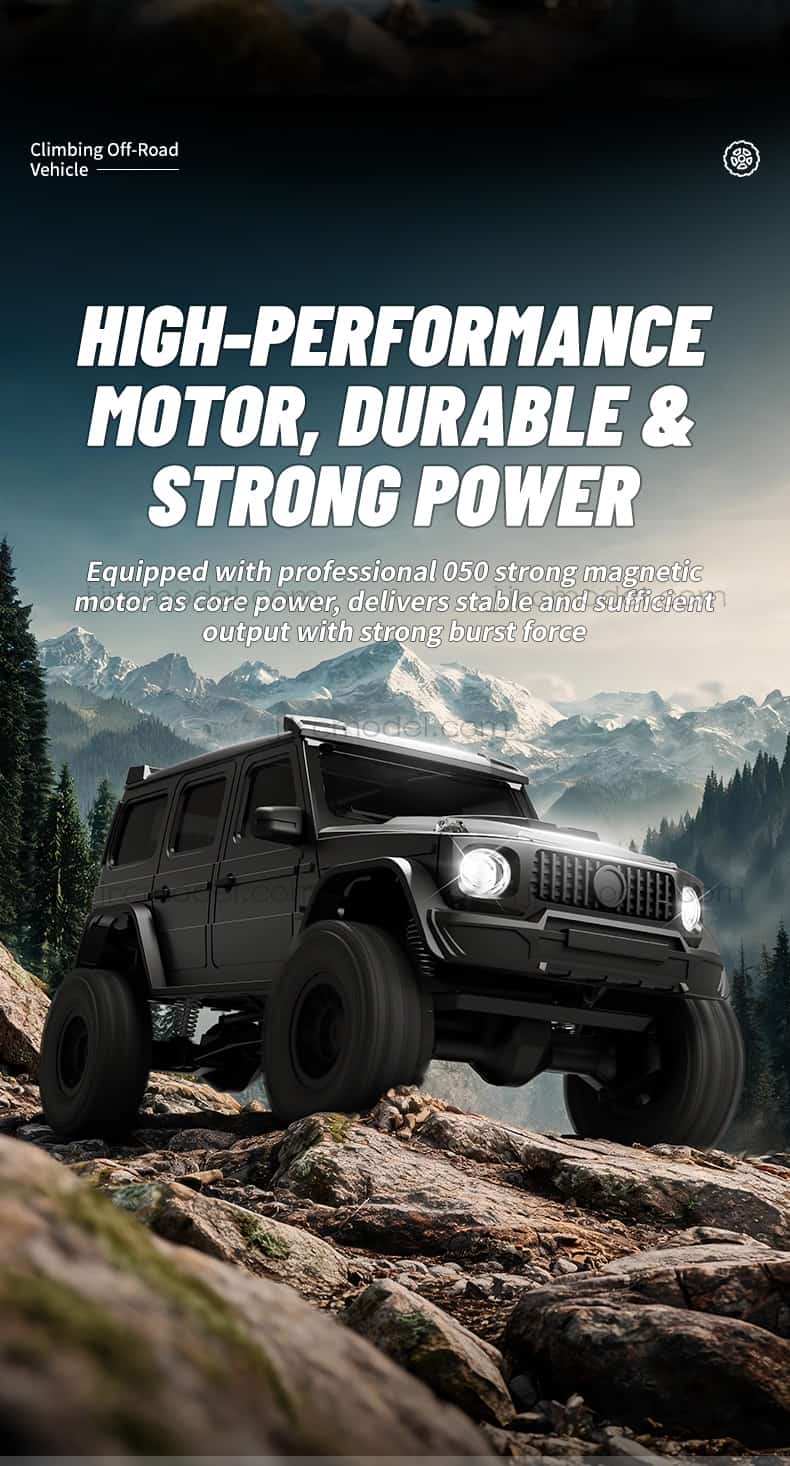 JJRC /C8842/ 1/30 Scale /Full‑Proportional  Desktop Crawler Truck