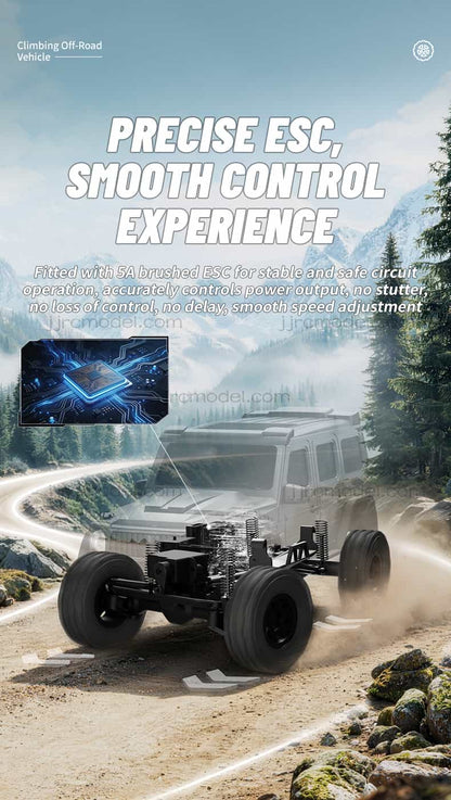 JJRC /C8842/ 1/30 Scale /Full‑Proportional  Desktop Crawler Truck