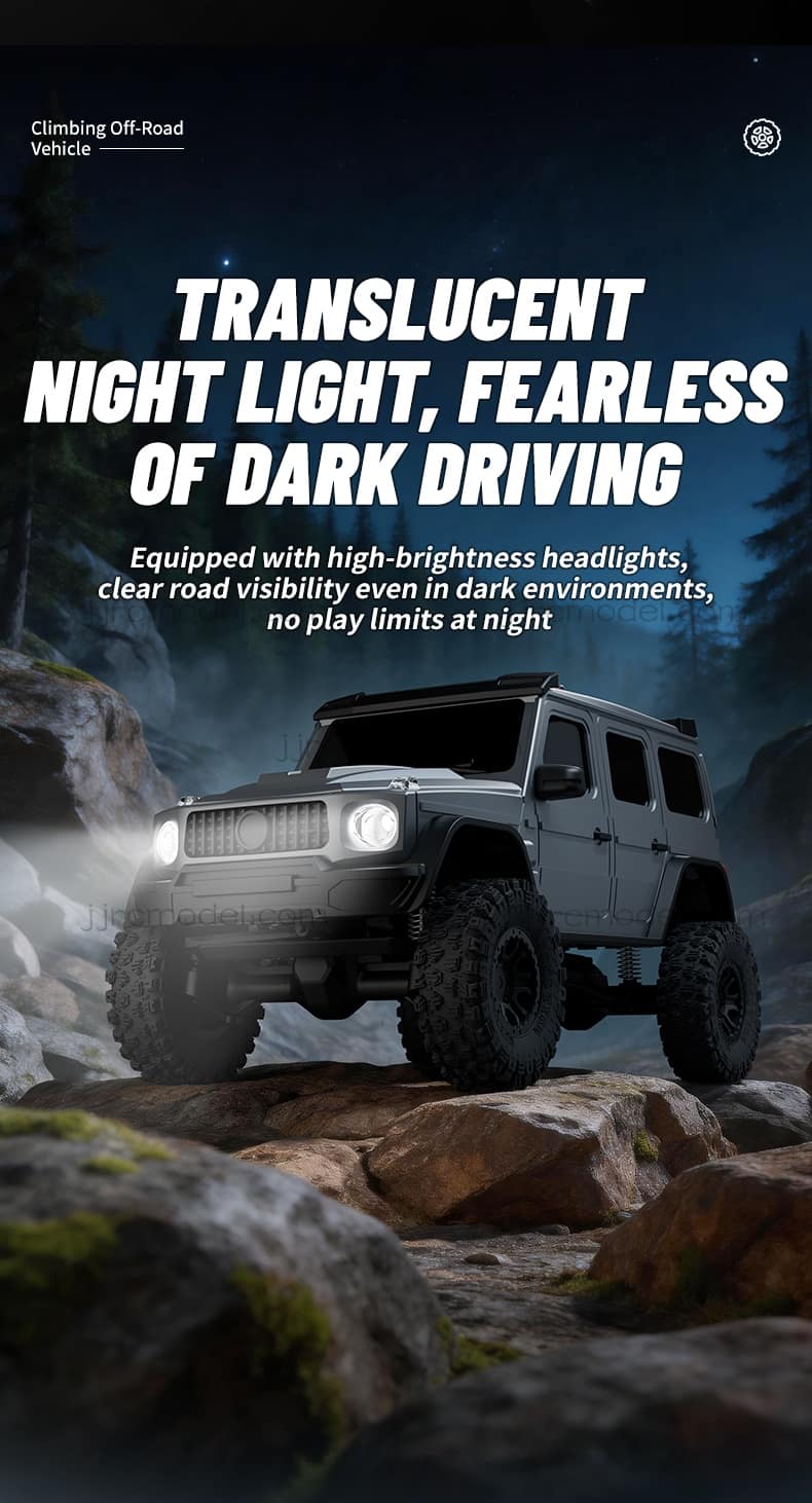 JJRC /C8842/ 1/30 Scale /Full‑Proportional  Desktop Crawler Truck
