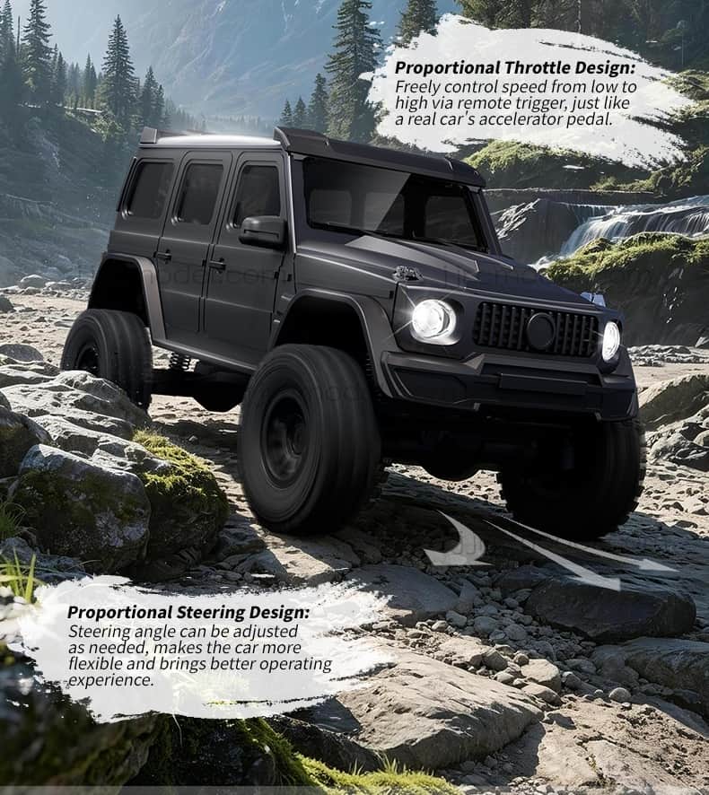 JJRC /C8842/ 1/30 Scale /Full‑Proportional  Desktop Crawler Truck