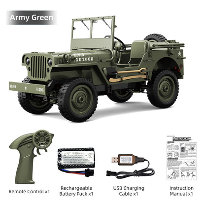 JJRC / C8815 / 1/10 Scale 4WD RC Fun Car Willys Model