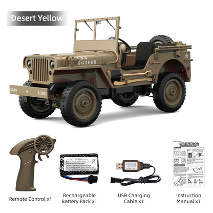 JJRC / C8815 / 1/10 Scale 4WD RC Fun Car Willys Model