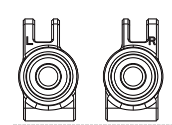 C8826 Standard Parts - Rear wheel hub