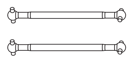 C8826 Standard Parts - Rear drive shaft