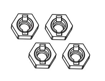 C8826 Standard Parts - Wheel hex nut