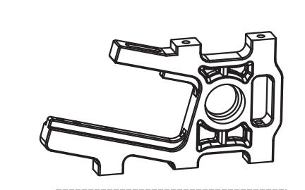 C8826 Standard Parts - Motor mount