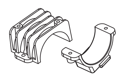 C8826 Standard Parts - Motor heat sink mount