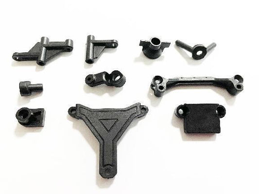 C8828 Standard Parts - Steering Posts+Steering Ackerman Plate+Servo Top Plate