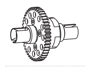 C8826 Standard Parts - Center differential