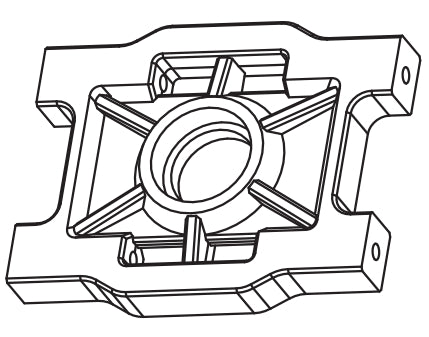 C8822 Standard Parts - Front Center Differential Shield