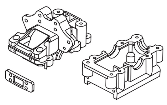 C8822 Standard Parts - Differential Gearbox Housing F31