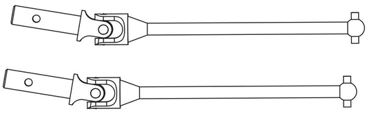 C8822 Standard Parts - Front CVD Drive Shaft