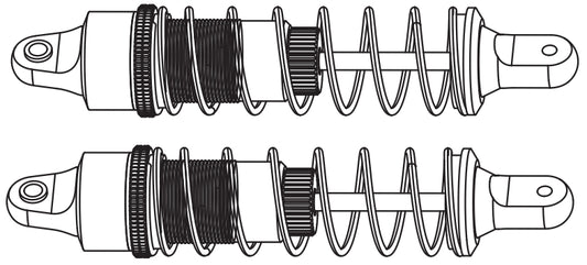 C8822 Standard Parts - CNC All-Aluminum Hydraulic Shock Absorber