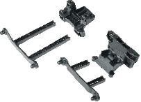 C8828 Standard Parts - ShockTowers+BodyPosts (Fr.+Rr.)