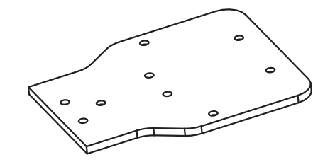 C8826 Standard Parts - Rear bottom guard