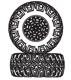 C8826 Standard Parts - Rubber tires
