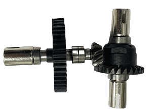 Q130C Standard Parts - Upgraded Rear Differential Assembly (Chrome Steel)