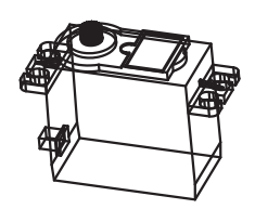 C8826 Standard Parts - 3-wire 21KG Metal Gear Servo