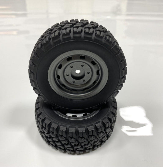Q130A&B Standard Parts - 82MM Off-Road Tire (Dark Grey Rim)