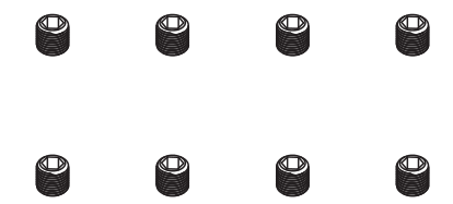 C8826 Standard Parts - Hex Socket Set ScrewsM4*4(1*8)