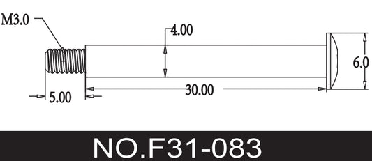 C8822 Standard Parts - F31-083 Hex Socket Head Cap Screw