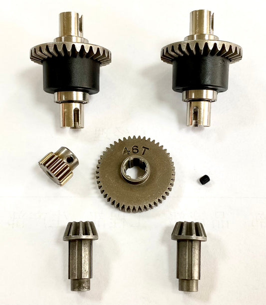 Q130A&B Standard Parts - 6309Differential Drive Assembly（Upgrade Kit）
