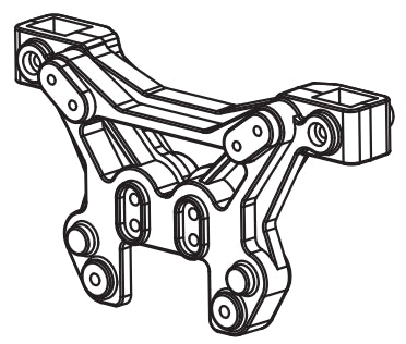 C8822 Standard Parts - Shock Absorber Butterfly Bracket